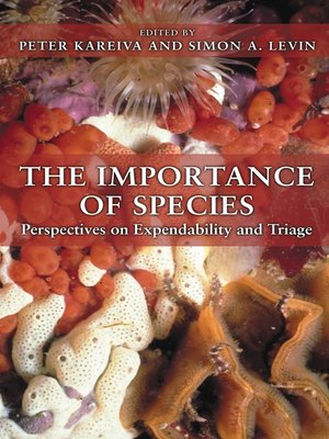 cover image of The Importance of Species